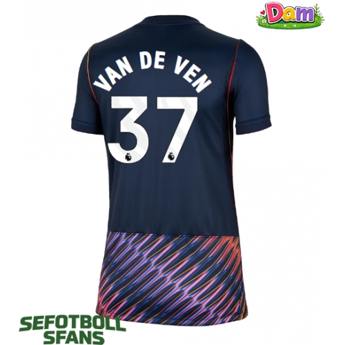 Tottenham Hotspur Micky van de Ven #37 Bortatröja Kvinnor 2026-27 Kortärmad